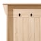 Flash Furniture Paisley 31.5in. Wide Hall Tree w/Bench, 3 Single Storage Hooks, and 4 Lower Storage Cubbies NAN-FY-HY-HT06-WTHWD-GG - alternate 7